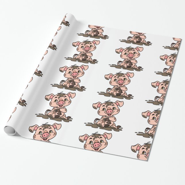 Papel de embrulho de porco (Desenrolado)