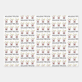 papel de embrulho de prendas, também para triplete