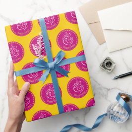 Papel de embrulho de presente Diwali Ganesh