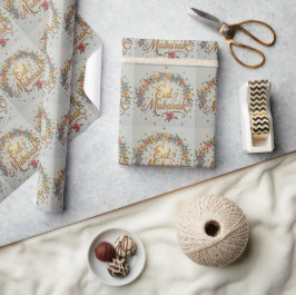 Papel de embrulho de presente Eid EID Mubarak Pape
