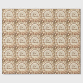 Papel de embrulho de presente Eid EID Mubarak Pape