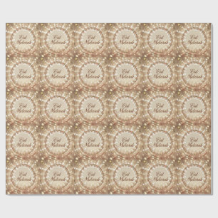 Papel de embrulho de presente Eid EID Mubarak Pape