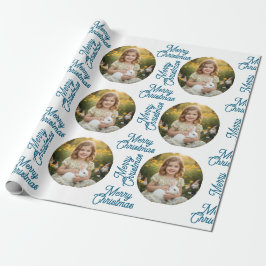 Papel de embrulho de presente personalizado para t