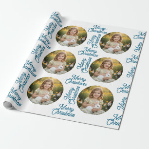 Papel de embrulho de presente personalizado para t