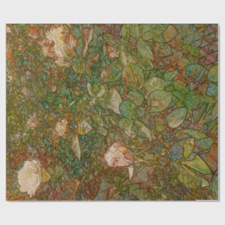 Papel de embrulho de presente Rosas
