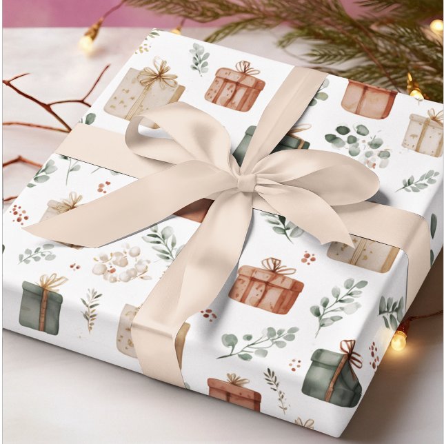 Papel de embrulho de presentes de Natal (Criador carregado)