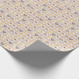 Papel de embrulho de raposa