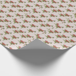 Papel de embrulho de rosas da primavera