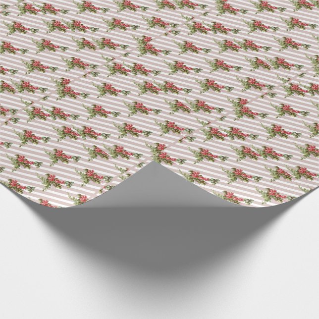 Papel de embrulho de rosas da primavera (Ponta)