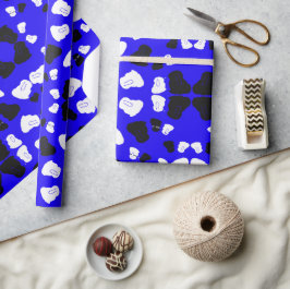 Papel de embrulho de solstício de inverno para coe