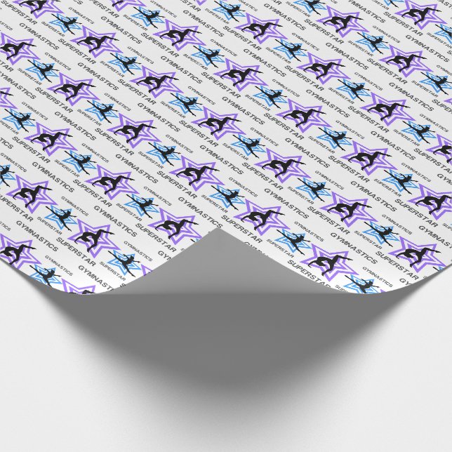 Papel de embrulho de superestrela da ginástica (Ponta)