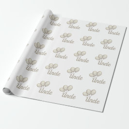 Papel de embrulho de tio personalizado