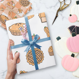 Papel de Embrulho de Torta de Abóbora