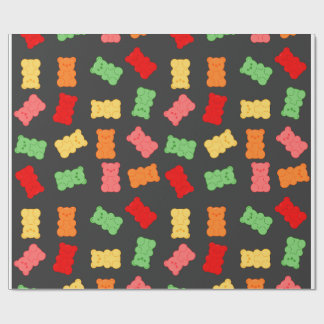Papel de Embrulho de Urso de Goma