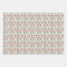 Papel de Embrulho de Verão Folhas