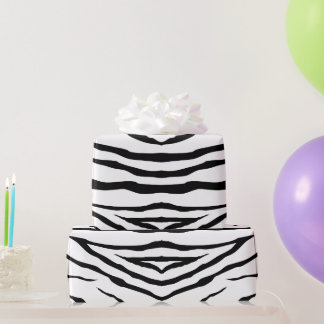 Papel de embrulho de zebra