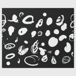 Papel de embrulho design de pontos gráficos