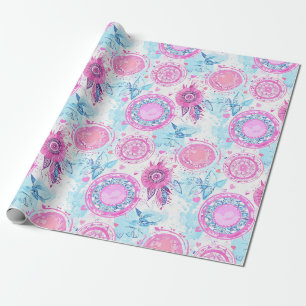 Papel de embrulho divertido para aniversário