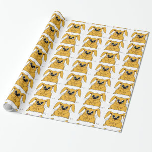 Papel de Embrulho do Coelhinho Gordinho Fofo