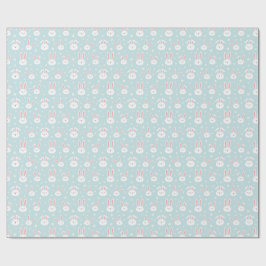 Papel de embrulho do coelho da Páscoa