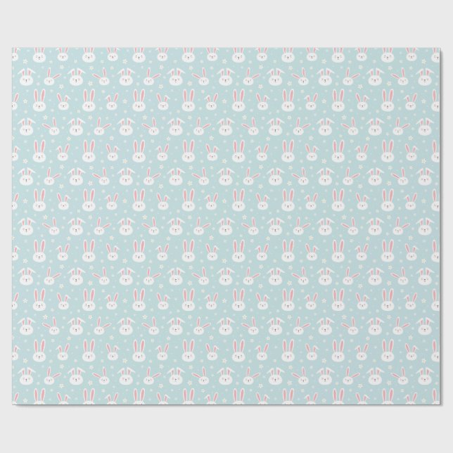 Papel de embrulho do coelho da Páscoa (Aberto)