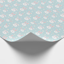 Papel de embrulho do coelho da Páscoa