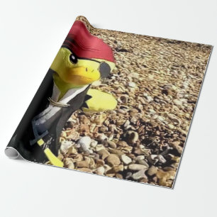 Papel de embrulho do Danny Duck o Pirata