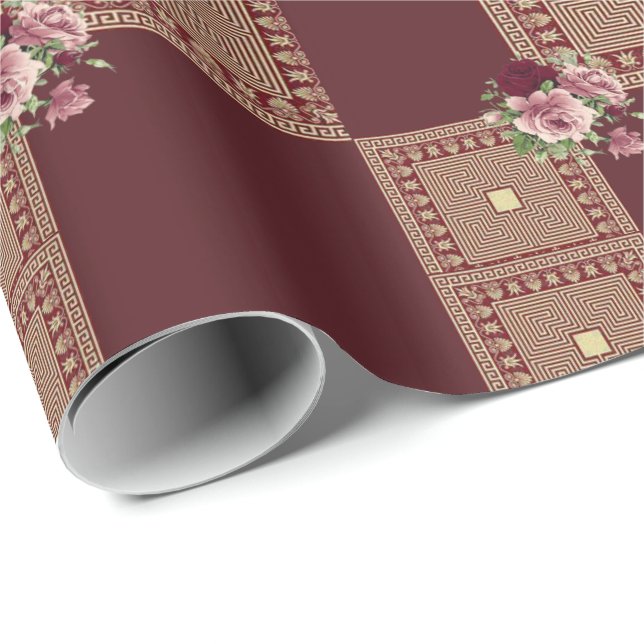 Papel de embrulho do Dia das Mães (Ponta do rolo)