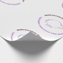 Papel de embrulho do Dia das Mães não custodiais