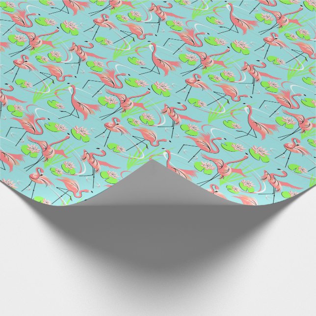 Papel de embrulho do fandango do flamingo multi (Ponta)