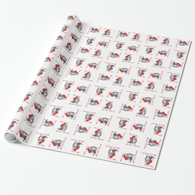 Papel de embrulho do Gato das Festas (Desenrolado)