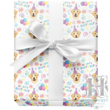 Papel de embrulho do Labrador Retriever