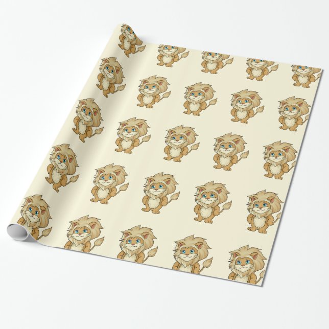 Papel de embrulho do Leão (Desenrolado)