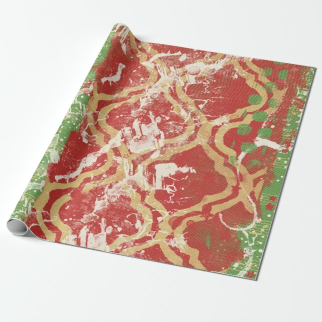 Papel de embrulho do Natal (Desenrolado)
