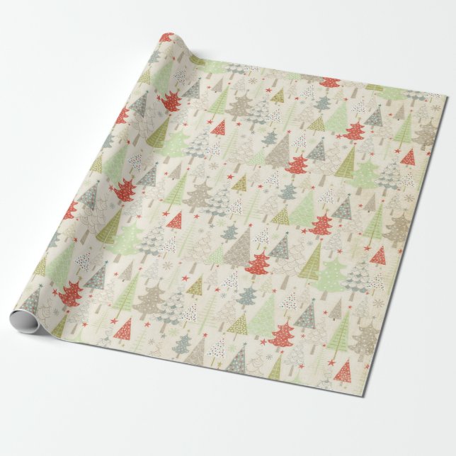 Papel de embrulho do Natal (Desenrolado)