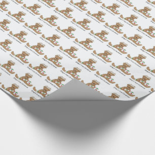 Papel de embrulho do Natal/Natal do bebê ø
