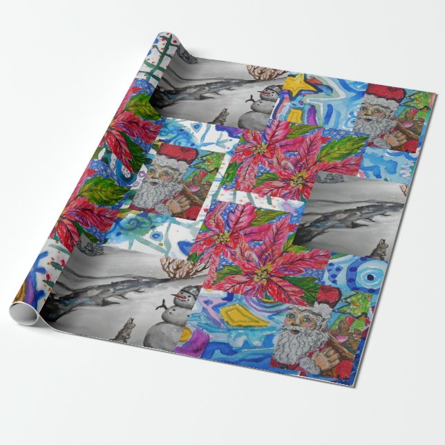 Papel de embrulho do Pólo Norte (Desenrolado)