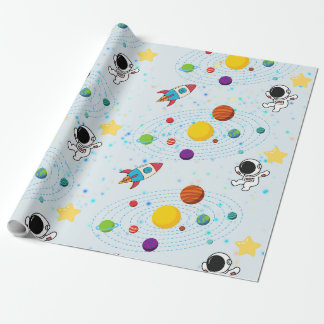 papel de embrulho do universo