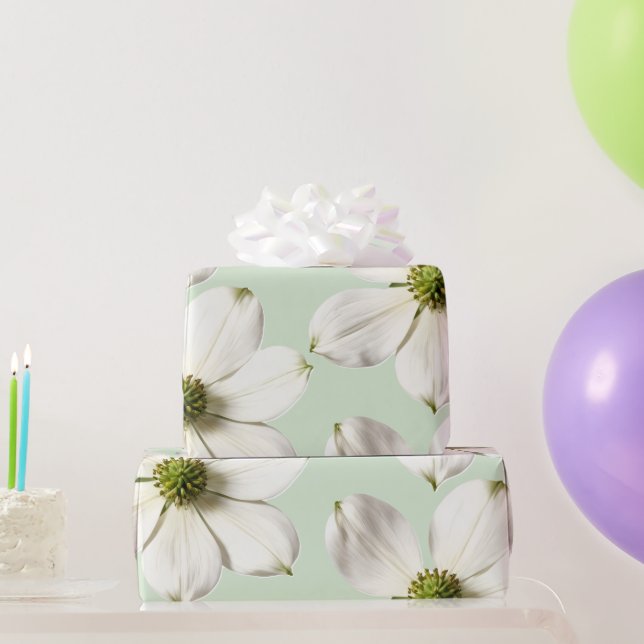Papel de embrulho Dogwood Artsy Fun Gift Ideas (Presentes para festas)