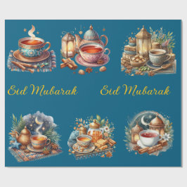 Papel de Embrulho - Eid Mubarak Papel de Embrulho