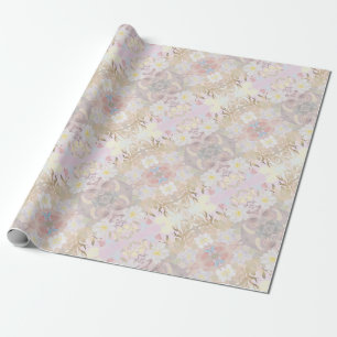 Papel de embrulho elegante Pamela Pattern B