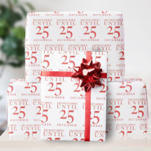 Papel de embrulho engraçado não abra até o Natal