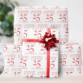 Papel de embrulho engraçado não abra até o Natal