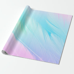 Papel de embrulho estético em pastel suave