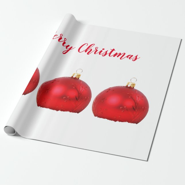 Papel de embrulho Feliz Natal (Desenrolado)