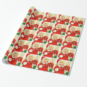 Papel de embrulho "Feliz Natal para uma querida so
