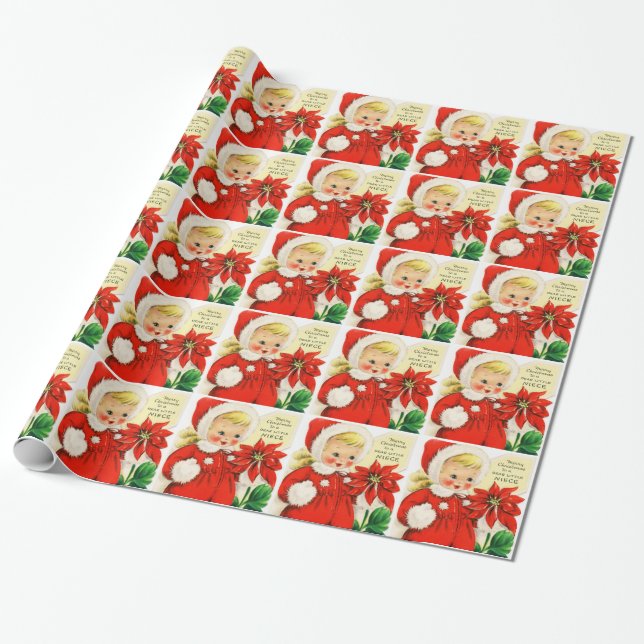 Papel de embrulho "Feliz Natal para uma querida so (Desenrolado)