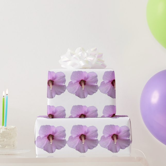 Papel de embrulho Flor de Hibisco   (Presentes para festas)