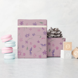 Papel de embrulho floral