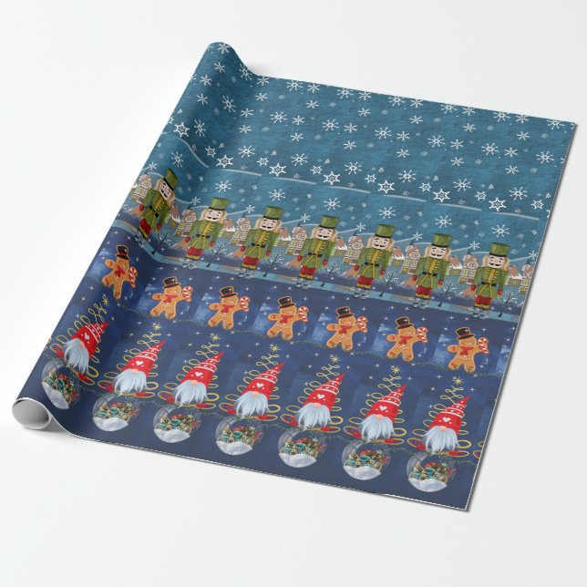Papel de embrulho floral (Desenrolado)